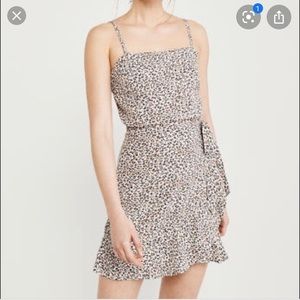 Cheetah Wrap Dress